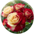 Двоколірні троянди (42)