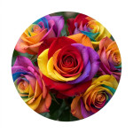 Різнокольорові троянди (42)