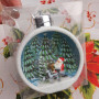 Елочный шар LED 3D фигурки «Новогодний Санта» 11,5х9,5х6,5см