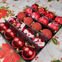 Набор подарочных шаров «Red» D6см, 20шт в коробке