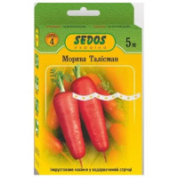 Морква Талісман на стрічці 5 м (250 насінин) Sedos