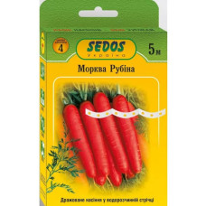 Морковь Рубина на ленте 5 м (250 семен) Sedos