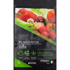 Добриво PLANTAFOL Elite для овочів, дозрівання плодів 100 г