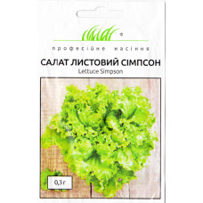 Салат Сімпсон листовий зелений 0,3 г Проф.насіння