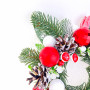 Рождественский веночок-Подсвечник «№20.3» d-27