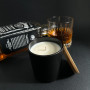 Ароматична соєва свічка у склянці Віскі 240 мл