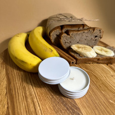 Ароматическая соевая свеча-тестер Банановый хлеб 30 мл