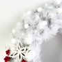 Різдвяний віночок Снігур d-35 см