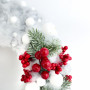 Різдвяний віночок Снігур d-35 см