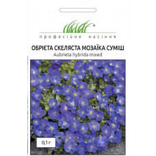 Обриета гибридная Скалистая мозаика смесь 0,1 г Проф.насіння