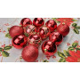 Набор шаров красных «Merry Christmas» D7см 12шт