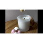 Ароматична соєва свічка у склянці Зефір на багатті 240 мл