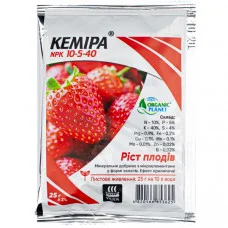 Добриво Кеміра ріст плодів (калійне) 25 г