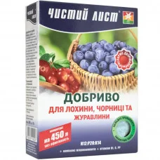 Добриво Чистий лист для лохини, чорниці і журавлини 300 г